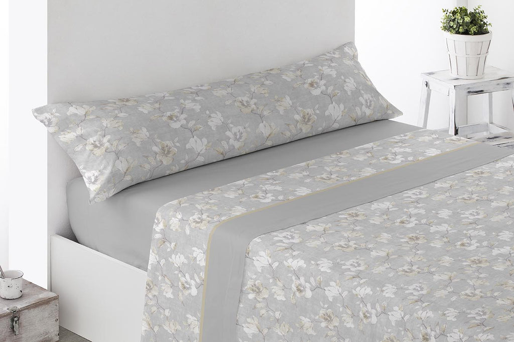 Juego de Sábanas de Coralina Modelo FLORAL