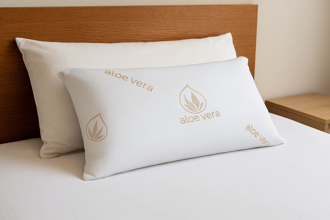 Almohada 100% Viscoelástica | Soporte Ergonómico y Confort Premium