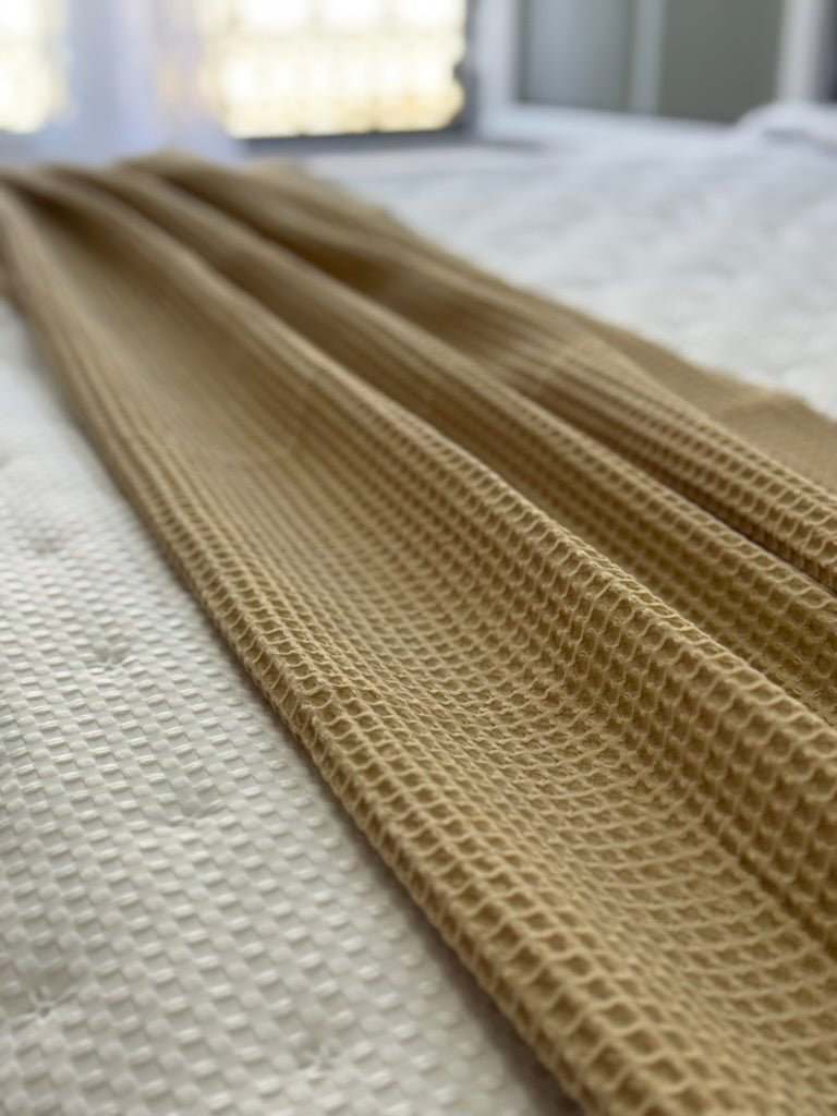 Plaid Decorativo de Cama en Crochet 100% Algodón | Diseño Premium y Elegante